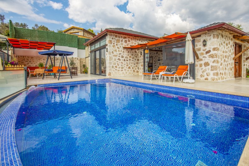 Villa Goa| Jakuzili |Korunaklı Havuz Alanı| Balayı villası - Vilbox