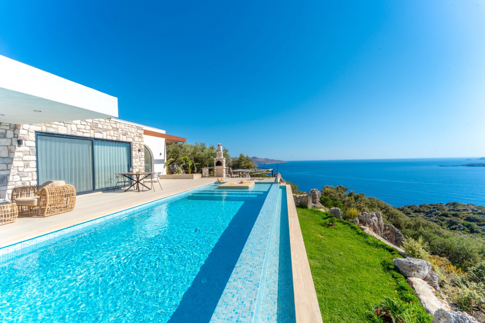 Villa Küba 1 | Deniz Manzaralı | Jakuzili | Sauna | Hamam - Vilbox