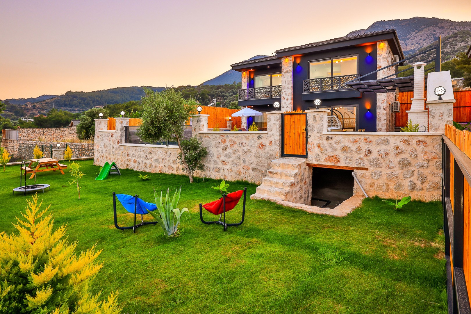 Villa Dublin 4| Korunaklı Havuz Alanı| Jakuzi- Vilbox