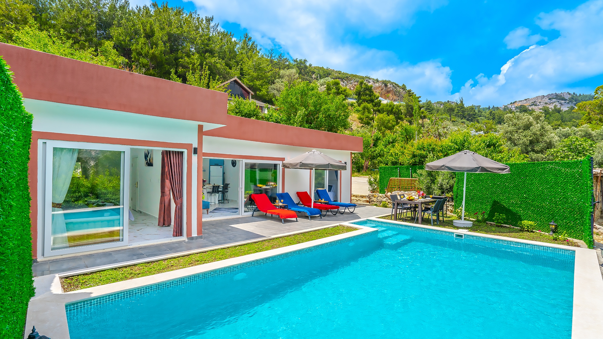 Villa Yelten| Korunaklı Havuz Alanı | Jakuzi - Vilbox